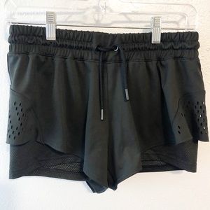 Adidas Stella McCartney 2-in-1 shorts black med